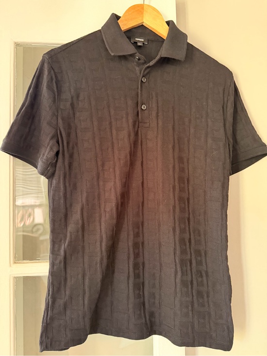 Express Other - Express Men's Black Polo Shirt